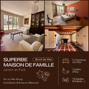 Maison Familiale Bord de Mer 10 personnes